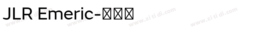 JLR Emeric字体转换